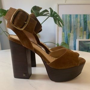 Sam Edelman Platform Stacked Heel